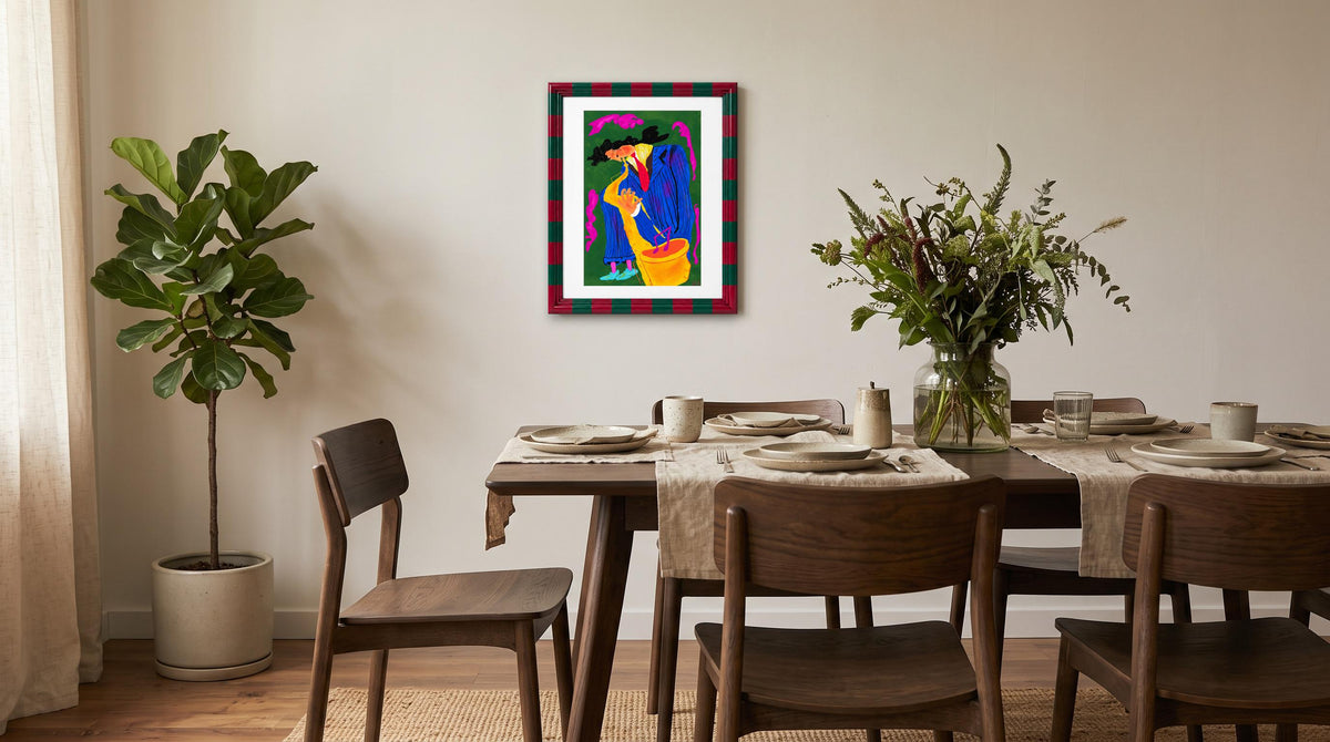 Jazz Musician Art Print