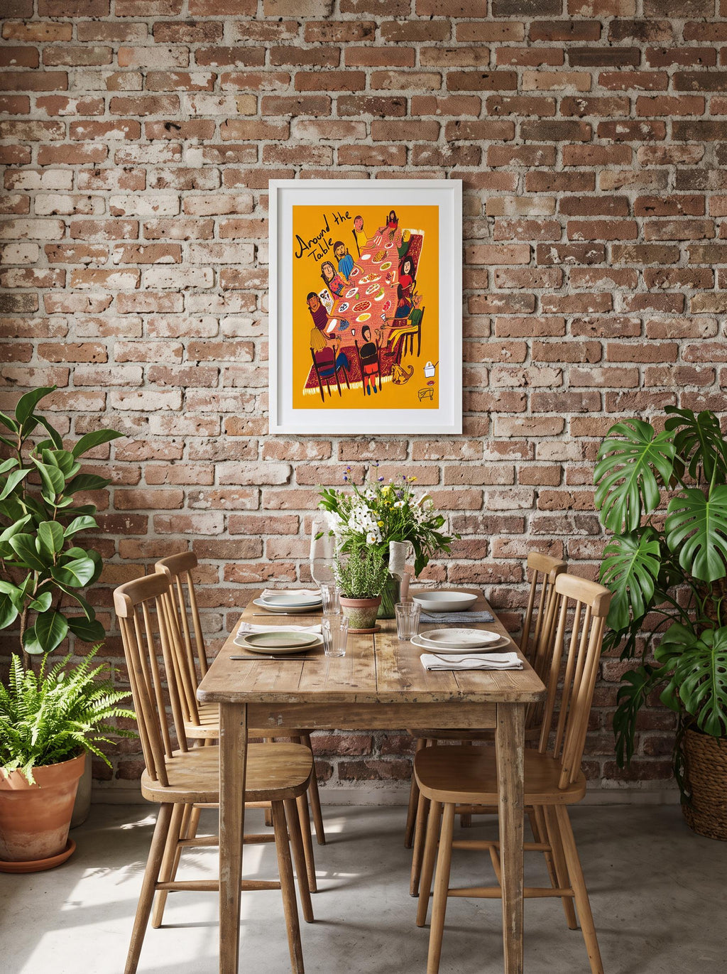 Cozy Kitchen Art Print