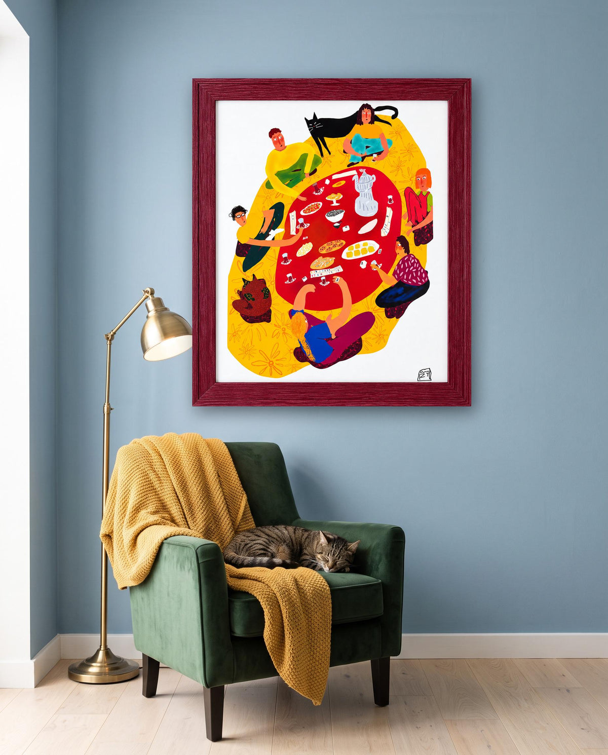 Gathering Art Print